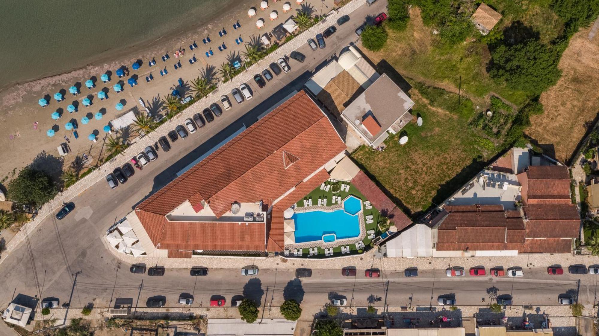 רודה Aphrodite Beach Hotel Corfu מראה חיצוני תמונה