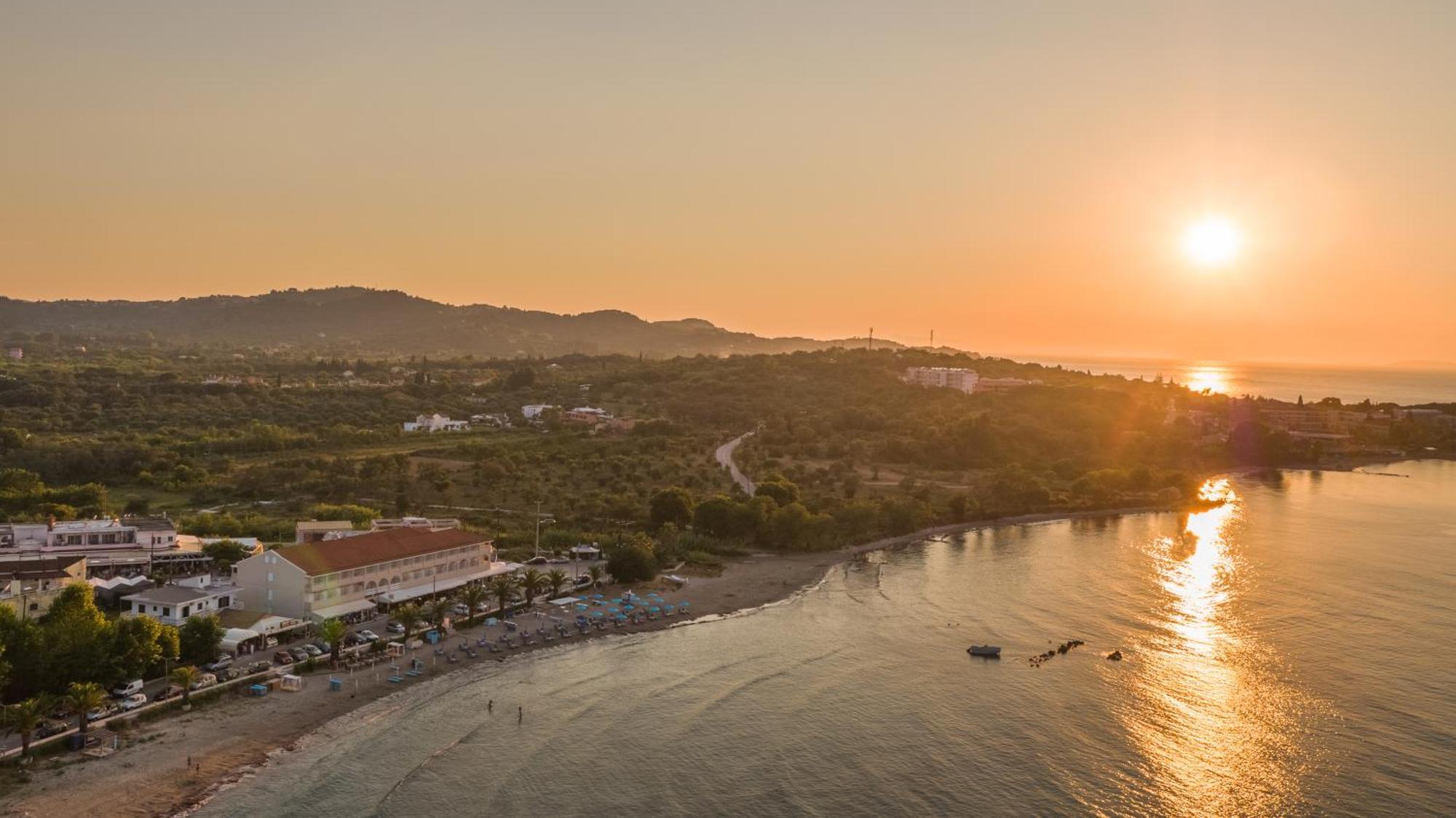 רודה Aphrodite Beach Hotel Corfu מראה חיצוני תמונה